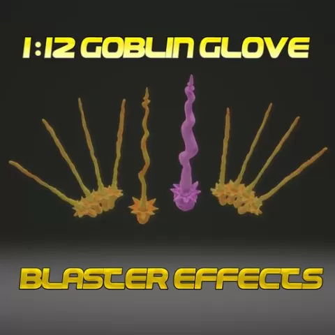 1/12 Goblin Glove Blaster Effects
