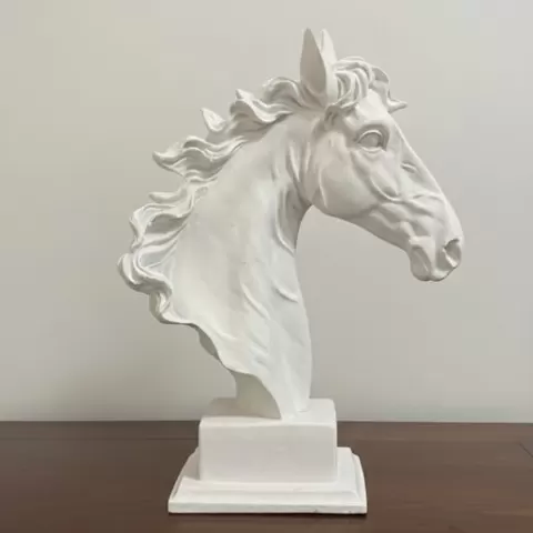 Royal Stallion Bust STL – Ultra Detailed 3D Printable Horse Sculpture for Luxury Decor