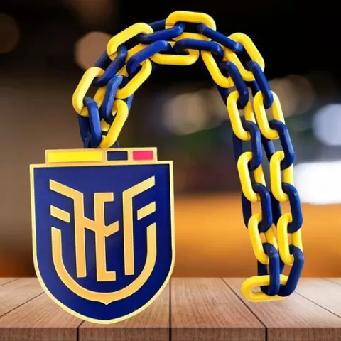 ECUADOR SOCCER TEAM CHAIN