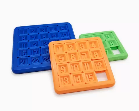 Sliding Number Puzzles - (print in place 15 puzzle)