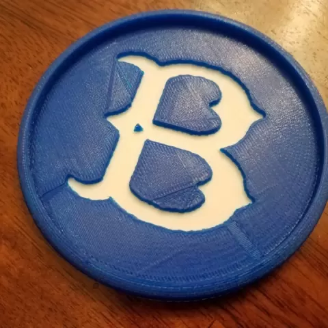 Brooklyn Dodgers Coaster by Jim Dewhurst