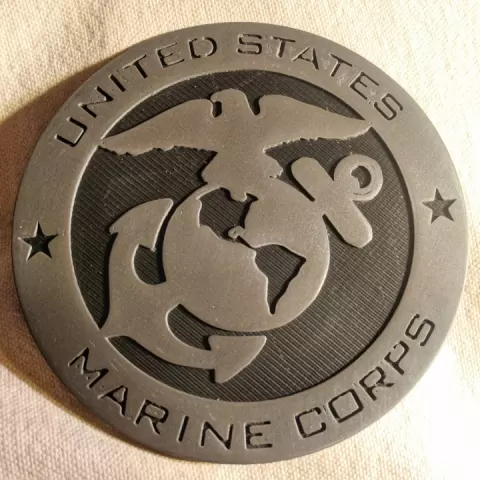 United States Marine Corps Emblem & Insignia by Ryun Forsman