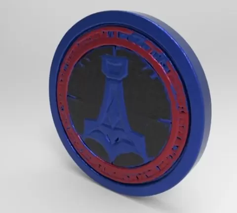 Paris Tower Coffee Coaster