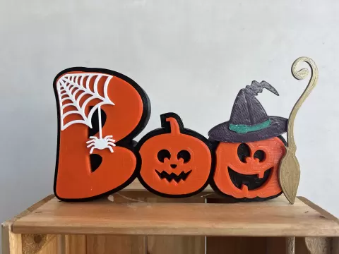 Halloween Boo Sign