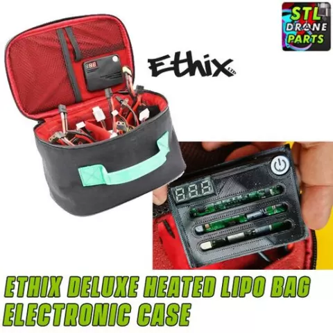 ETHIX Heated Deluxe Lipo Bag Replacement Electronics Case