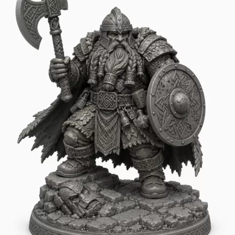 ⚔️ Dwarf Warden King 🛡️