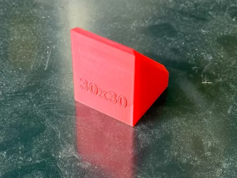 30x30 cutting template fitting metal steel