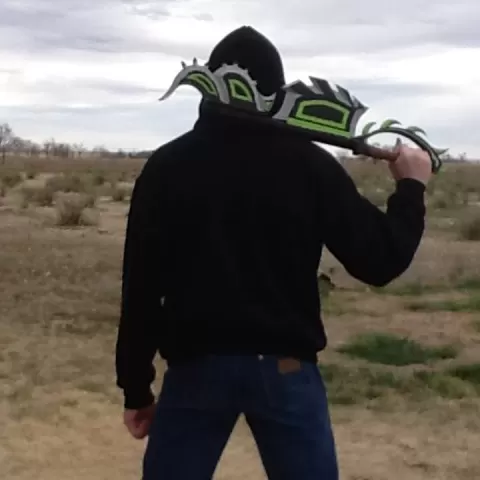 Customizable Switch Axe by Sarron Simpson
