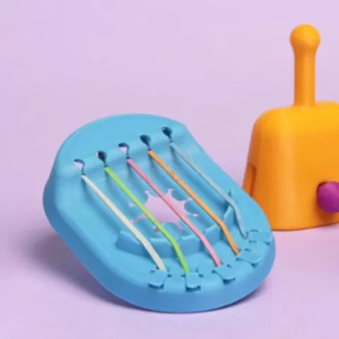 Alexa and Sinclair-10's Musical Instrument Toys by Carla Diana