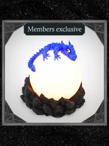 Glorious Baby Dragon Lamp