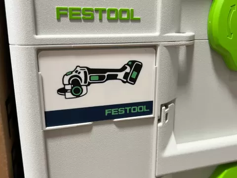 Festool Systainer Label - AGC / Winkelschleifer