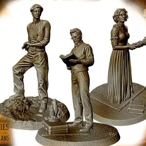 Mysteries of New Orleans Set (Character Pack 3) by Luis Moreno Santana