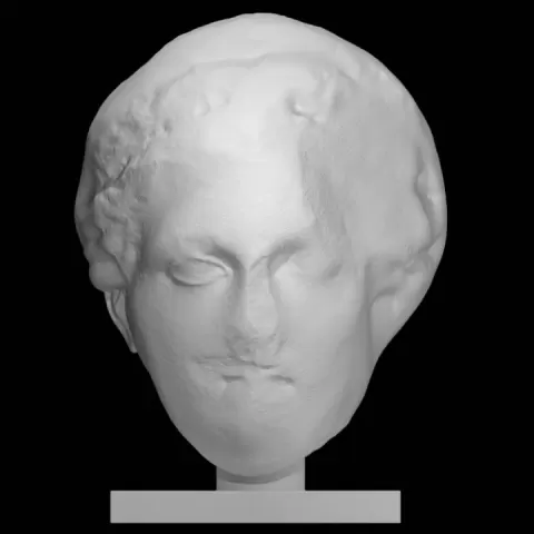 Marble head of a Veiled Goddess at The Metropolitan Museum of Art, New York by met
