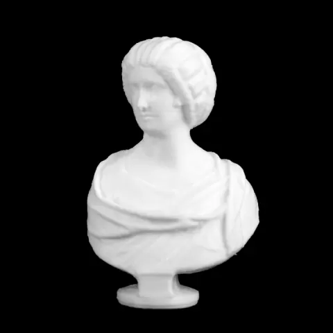Marble Bust of a Roman Woman at The British Museum, London by 3DLirious