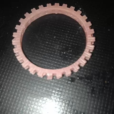 Band ring with a channel by Adithya