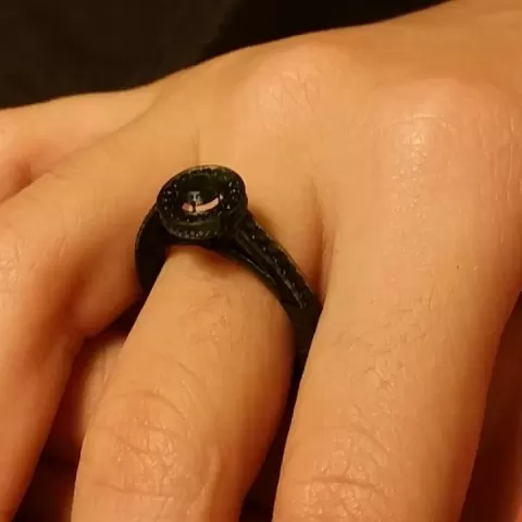 Solitaire ring by Shashikantha
