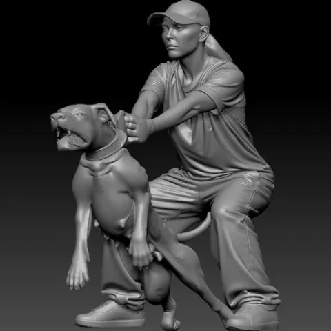 female trainer