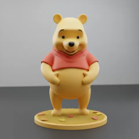 Winnie The Pooh 3D Print