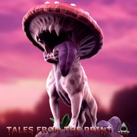 Mushroom Dog - Myconid - One part and multipart versions HIGH QUALITY by Tales From The Print