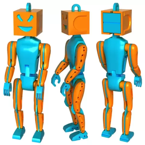 Box Head Robot - kaganproject
