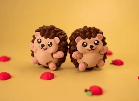 Clicky Hedgehog Fidget – Hide & Seek Paws