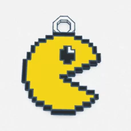Pac-Man Keychain - Dylan