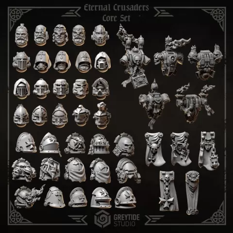 Eternal Crusaders Core Set by GreyTide Studio