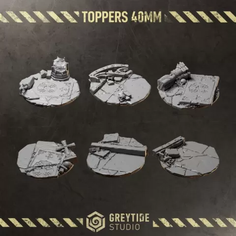 Toppers 40mm CA by GreyTide Studio