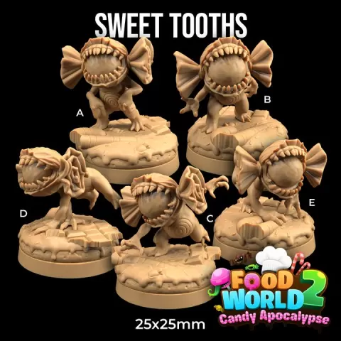 Sweet Tooths | PRESUPPORTED | Food World 2 by The Dragon Trappers Lodge