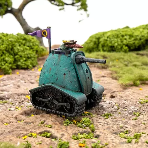 Squeedle Squad Tractor by Josh Qualtieri