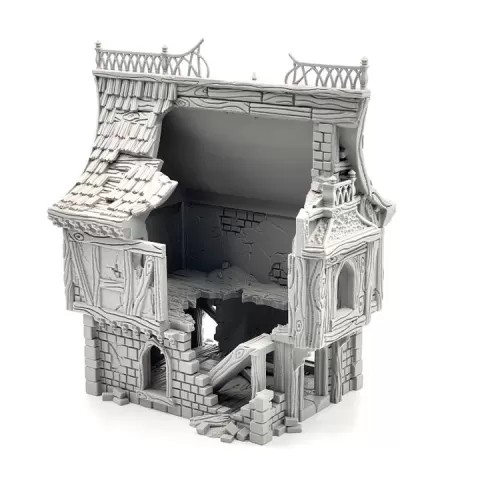 Ruined House - Ruins of Misty Hollow by Antigone Miniatures