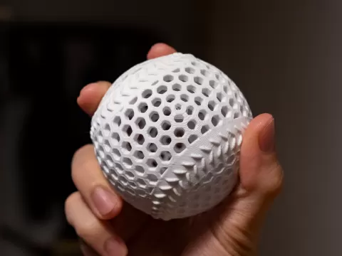 Airless Baseball Wiffle Softball Ball v2.0
