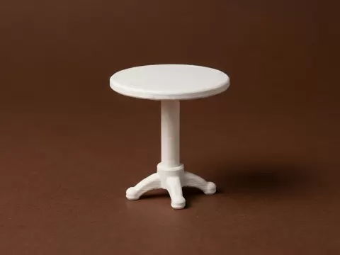 Dollhouse Bistro Table 3D Model