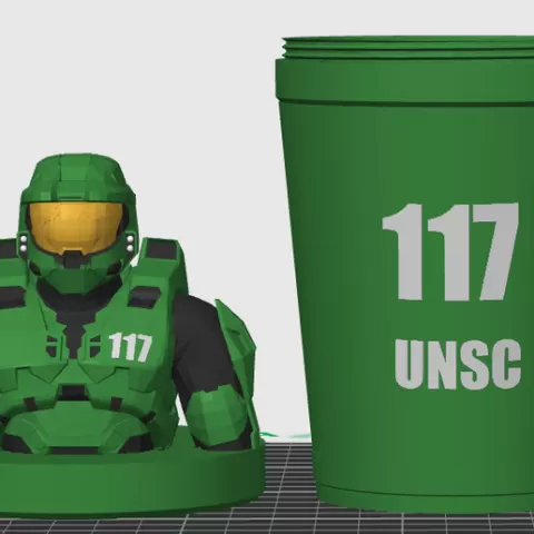 HALO milkshake glass