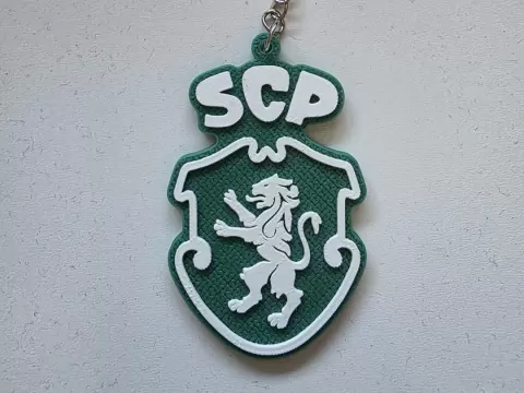 Porta Chaves Novo Logo SPORTING CP