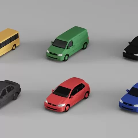 S00005 Stylized Vehicle Pack