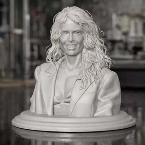 Elodie Fontan 3D Bust Print