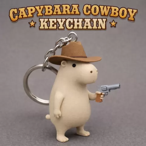 CAPYBARA KEYCHAIN