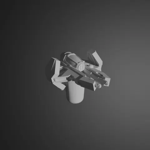 Space knight starfighter by Robbes Workshop