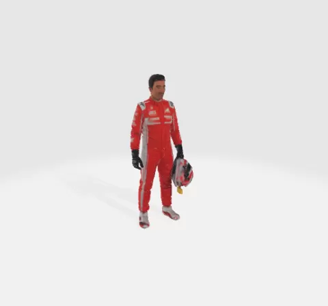Formula 1 Racing Driver