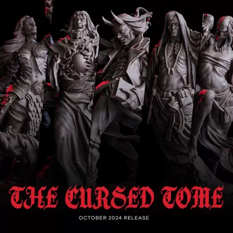 Flesh Of Gods - October/2024 - The Cursed Tome by Flesh of Gods