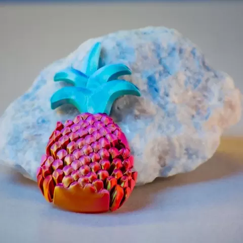 Fidget Pineapple V2 by Bearded Printer