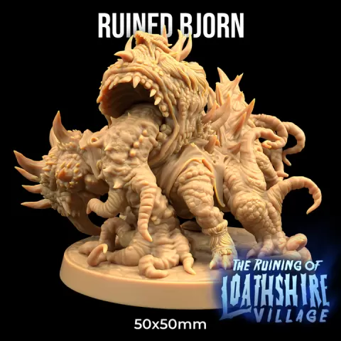 Ruined Bjorn | PRESUPPORTED | The Ruining of Loathshire Village by The Dragon Trappers Lodge
