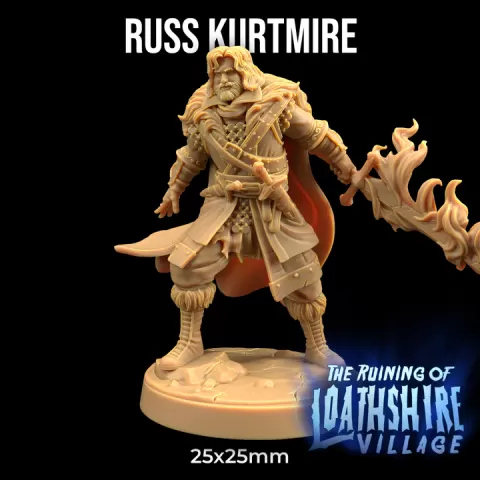 Russ Kurtmire | PRESUPPORTED | The Ruining of Loathshire Village by The Dragon Trappers Lodge
