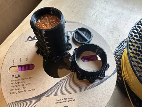 Desiccant Spool Tumbler