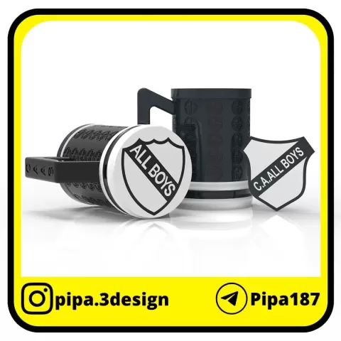 JARRA DE ALL BOYS - Pipa3D