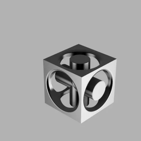 Cross in a box
