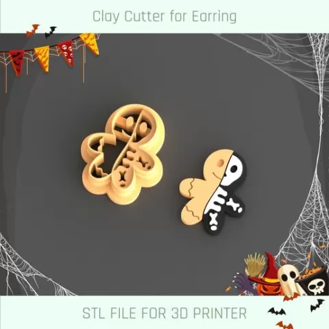 Gingerbread Skeleton