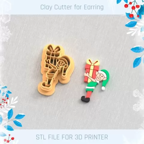 Elf with Gift