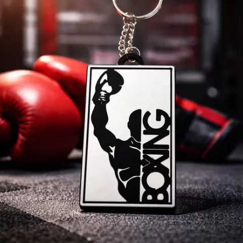 boxing keychain
